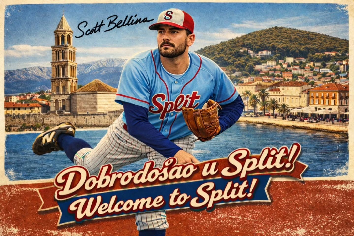 Big Signing in Split: Welcome Scott Bellina!